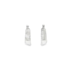 New Sterling Silver Creole Earrings -13mm