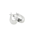 New Sterling Silver Creole Earrings -13mm
