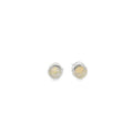 October Birthstone Opal Stud Earrings