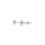 October Birthstone Opal Stud Earrings