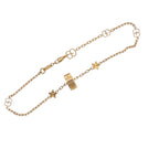 Pre-Loved Gucci 18ct Yellow Gold Icon Cut-Out Star Bracelet- 19.5cm