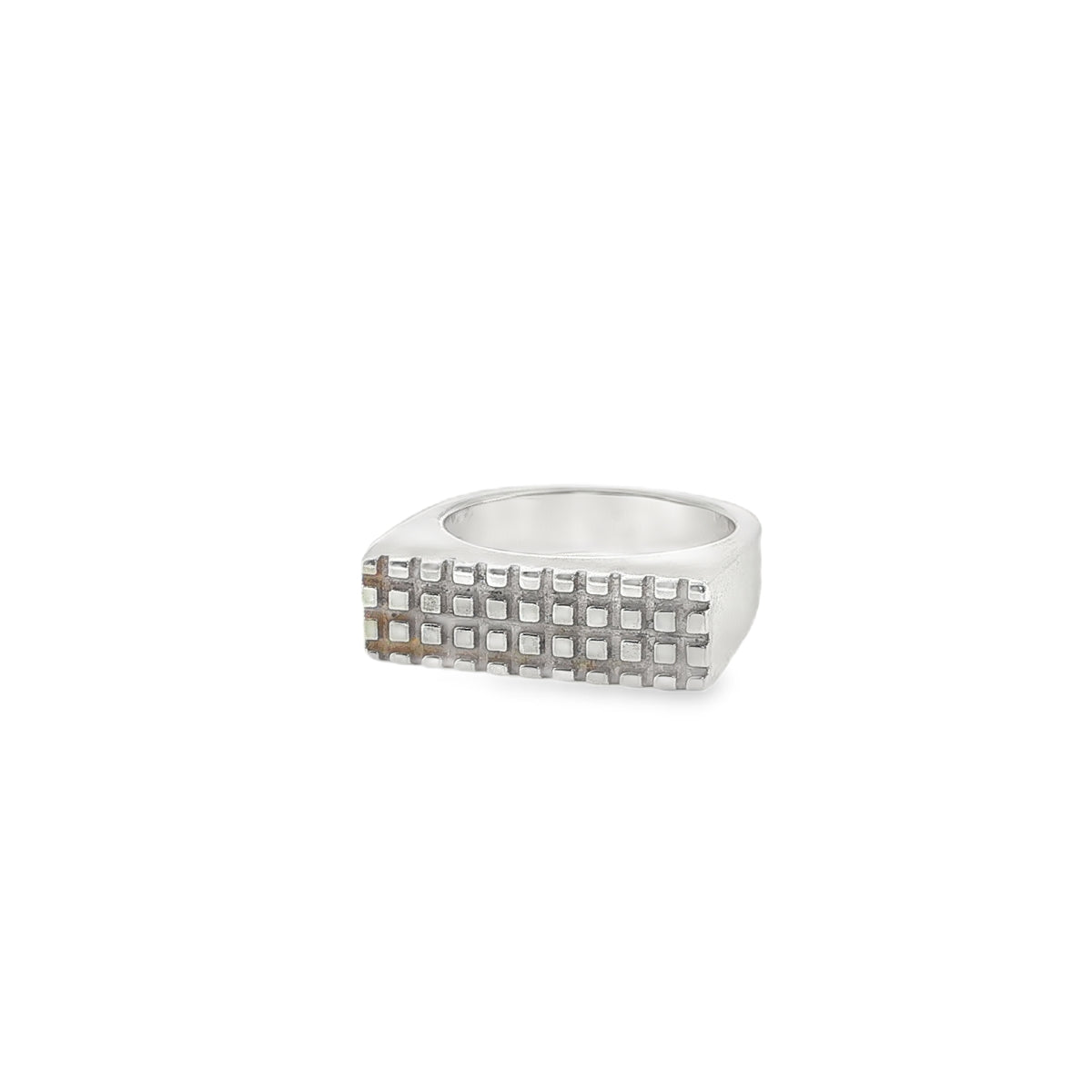 Pre-Loved GUCCI Sterling Silver Signet Ring