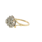 Pre-loved 18ct Yellow Gold Diamond Cluster Ring – 0.50ct – London 1990