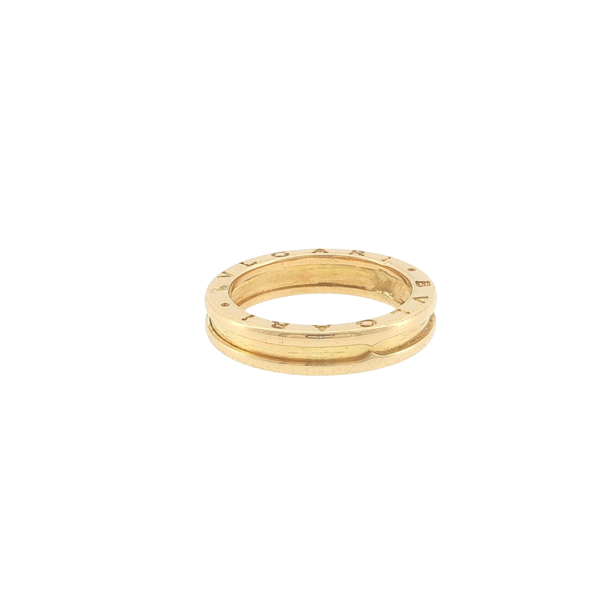 Pre-Loved BVLGARI 18ct Yellow Gold B.zero1 Ring – Size S