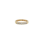 Pre-Loved Clogau 18ct Yellow Gold Five Stone Diamond Ring 0.50ct – Size J½