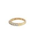 Pre-Loved Clogau 18ct Yellow Gold Five Stone Diamond Ring 0.50ct – Size J½