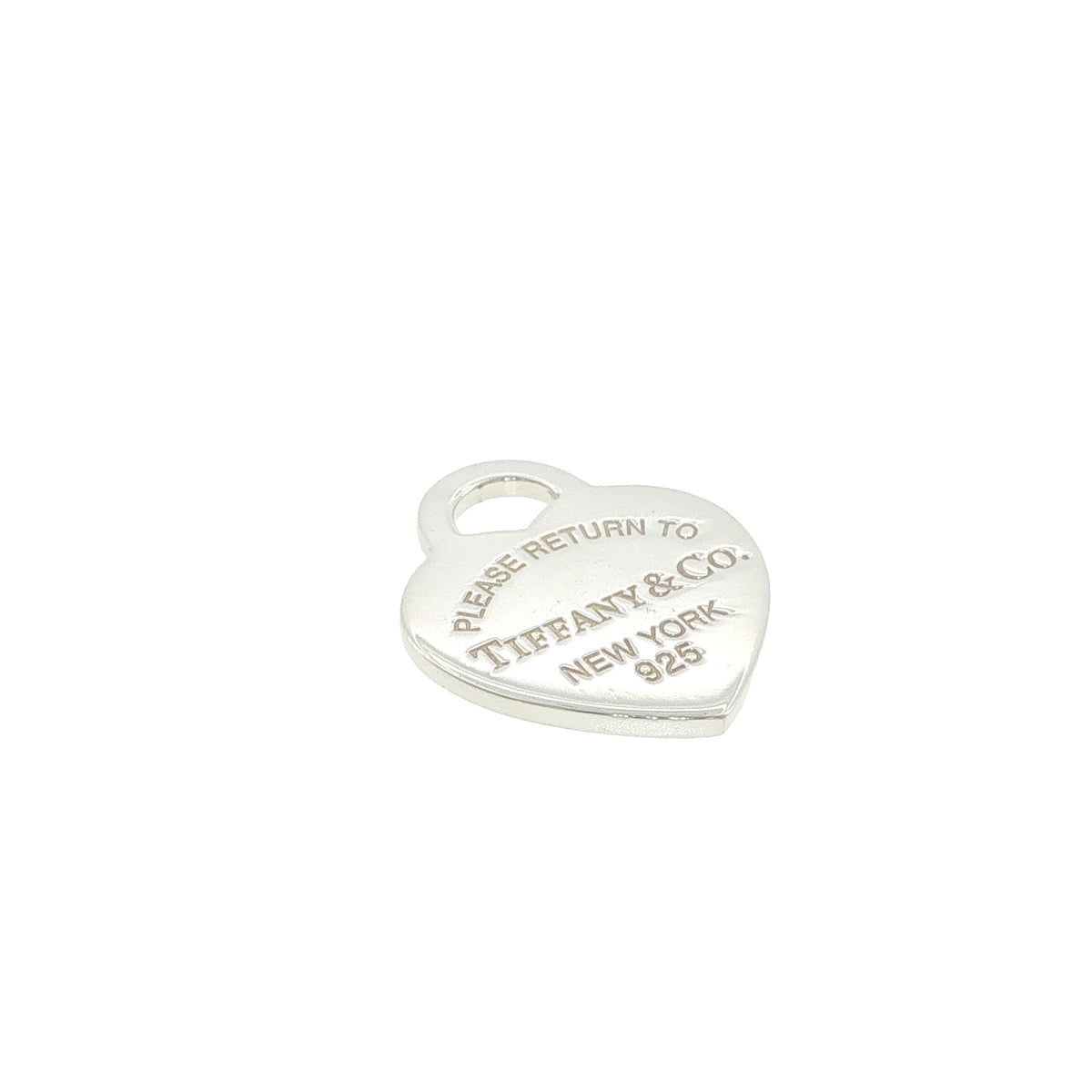 Pre Loved Tiffany Sterling Silver Return to Tiffany® Heart Tag Medium Pendant