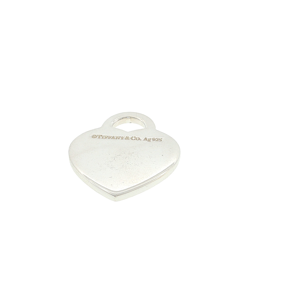 Pre Loved Tiffany Sterling Silver Return to Tiffany® Heart Tag Medium Pendant