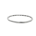 Pre-Loved TI SENTO Milano Silver Textured Bangle