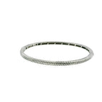 Pre-Loved TI SENTO Milano Silver Textured Bangle
