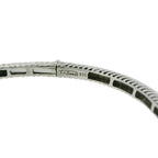 Pre-Loved TI SENTO Milano Silver Textured Bangle