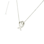 Pre-Loved Tiffany & Co. Silver Paloma Picasso Loving Heart Necklace