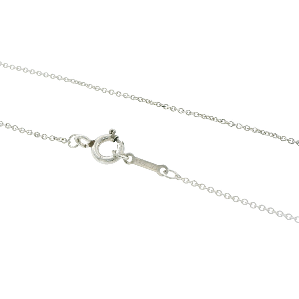 Pre-Loved Tiffany & Co. Silver Paloma Picasso Loving Heart Necklace