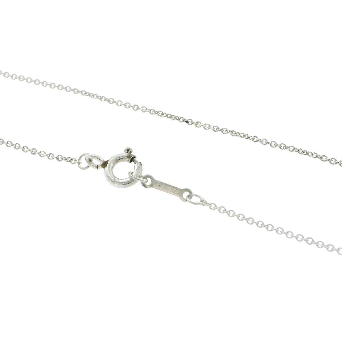 Pre-Loved Tiffany & Co. Silver Paloma Picasso Loving Heart Necklace