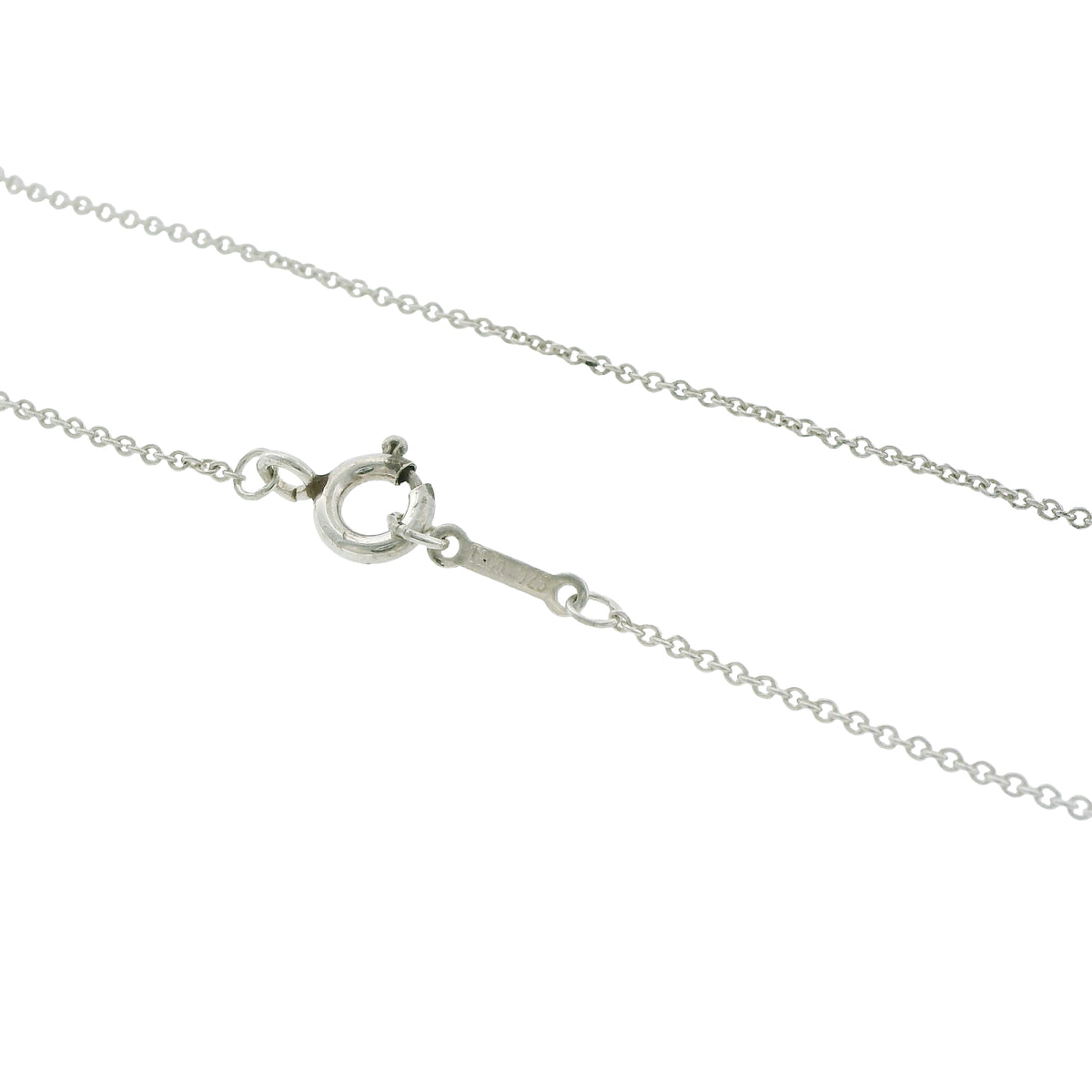 Pre-Loved Tiffany & Co. Silver Paloma Picasso Loving Heart Necklace