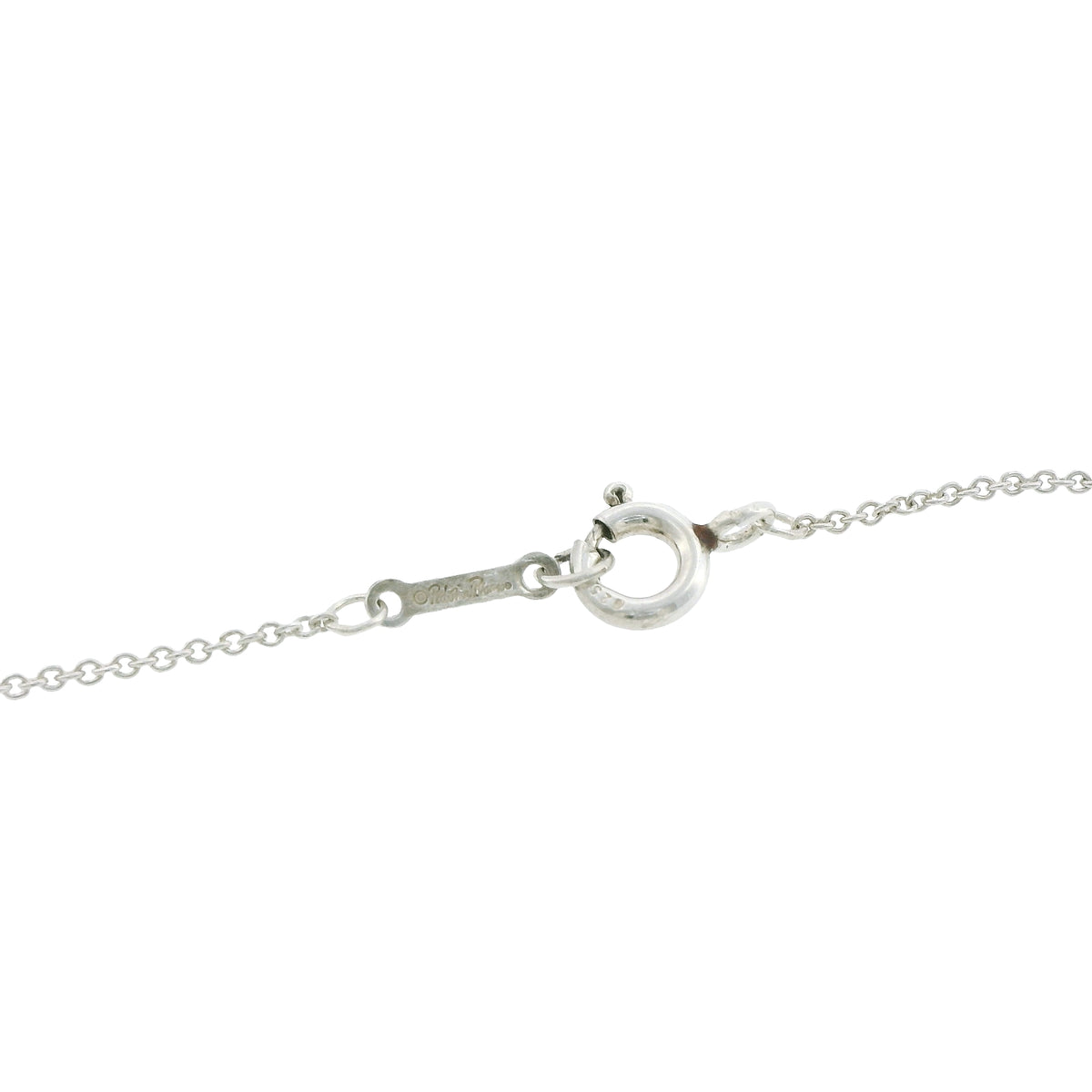 Pre-Loved Tiffany & Co. Silver Paloma Picasso Loving Heart Necklace