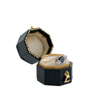 Pre-Loved Antique 18ct Gold Diamond & Sapphire Ring