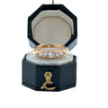 Pre-Loved Antique 18ct Gold & Diamond Five-Stone Boat Ring -. 33ct