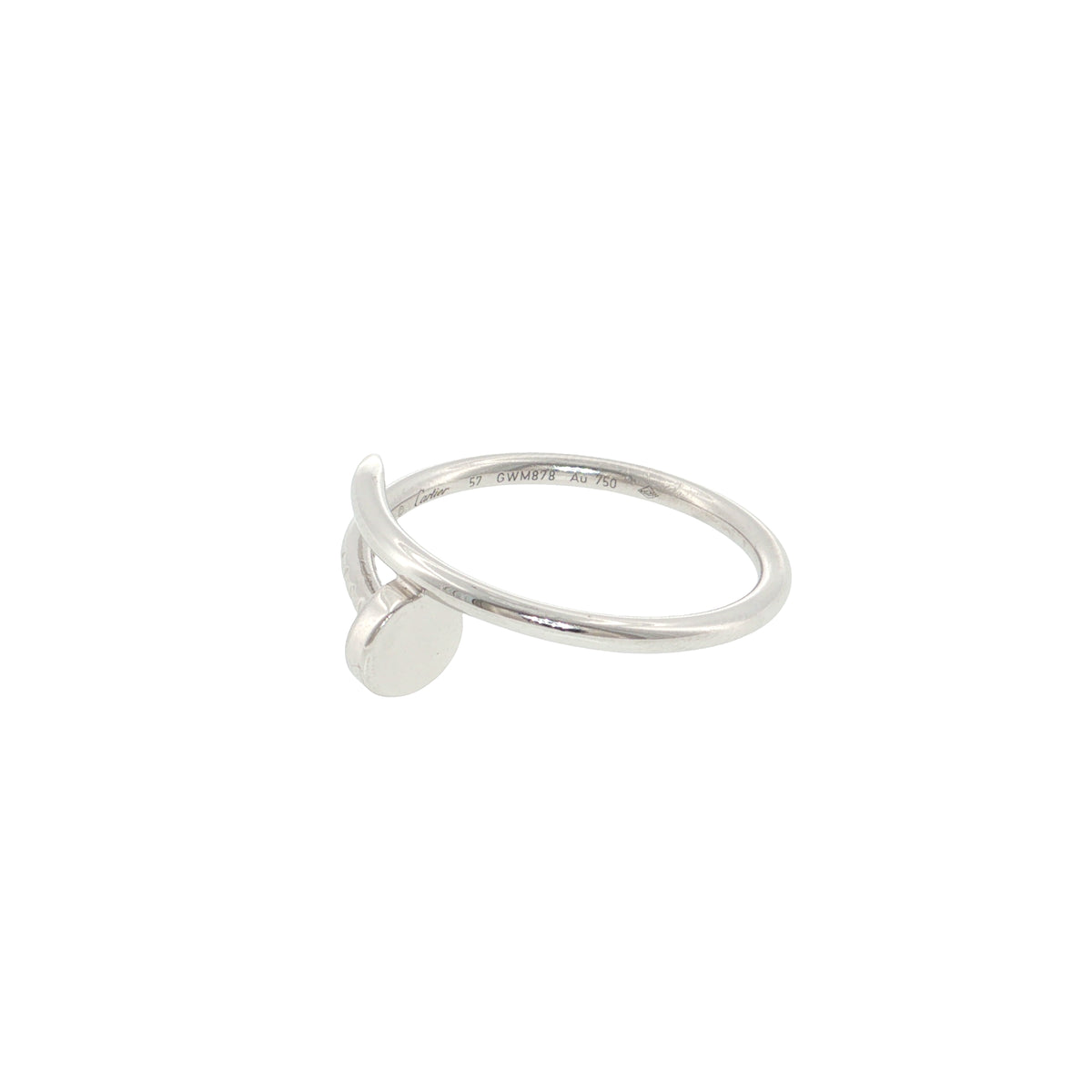 Pre-Loved Cartier 18ct White Gold Juste un Clou Ring