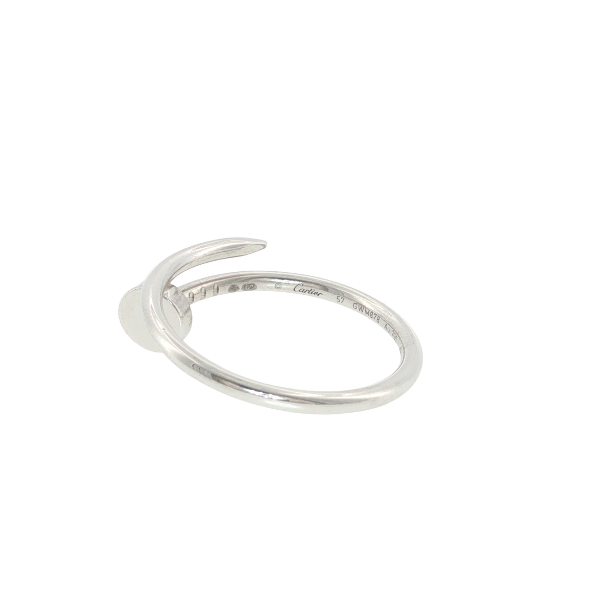 Pre-Loved Cartier 18ct White Gold Juste un Clou Ring