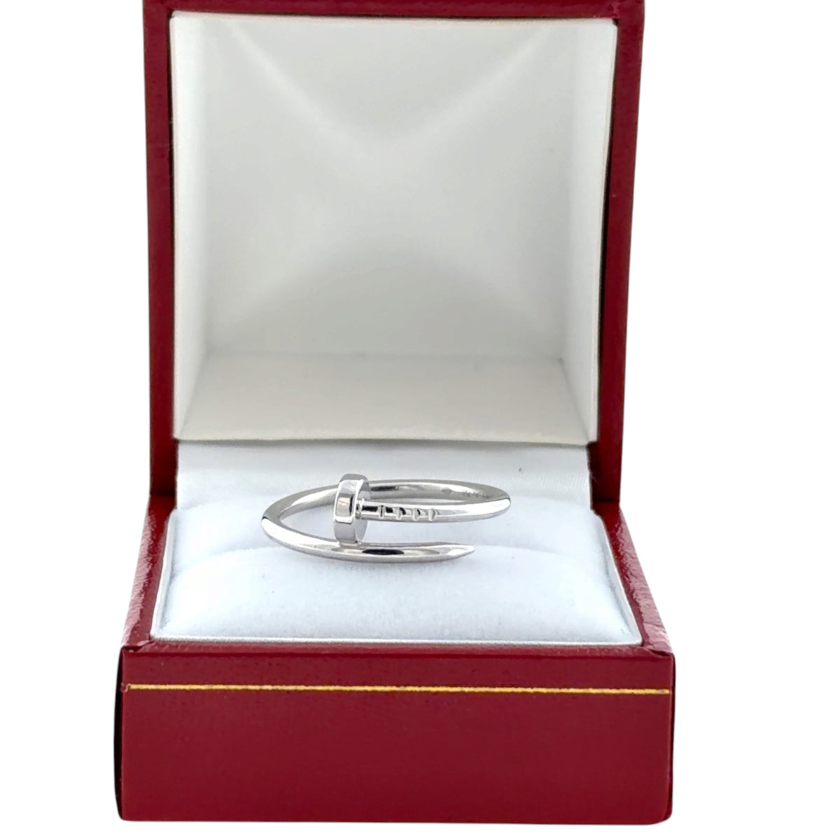 Pre-Loved Cartier 18ct White Gold Juste un Clou Ring