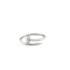 Pre-Loved Cartier 18ct White Gold Juste un Clou Ring