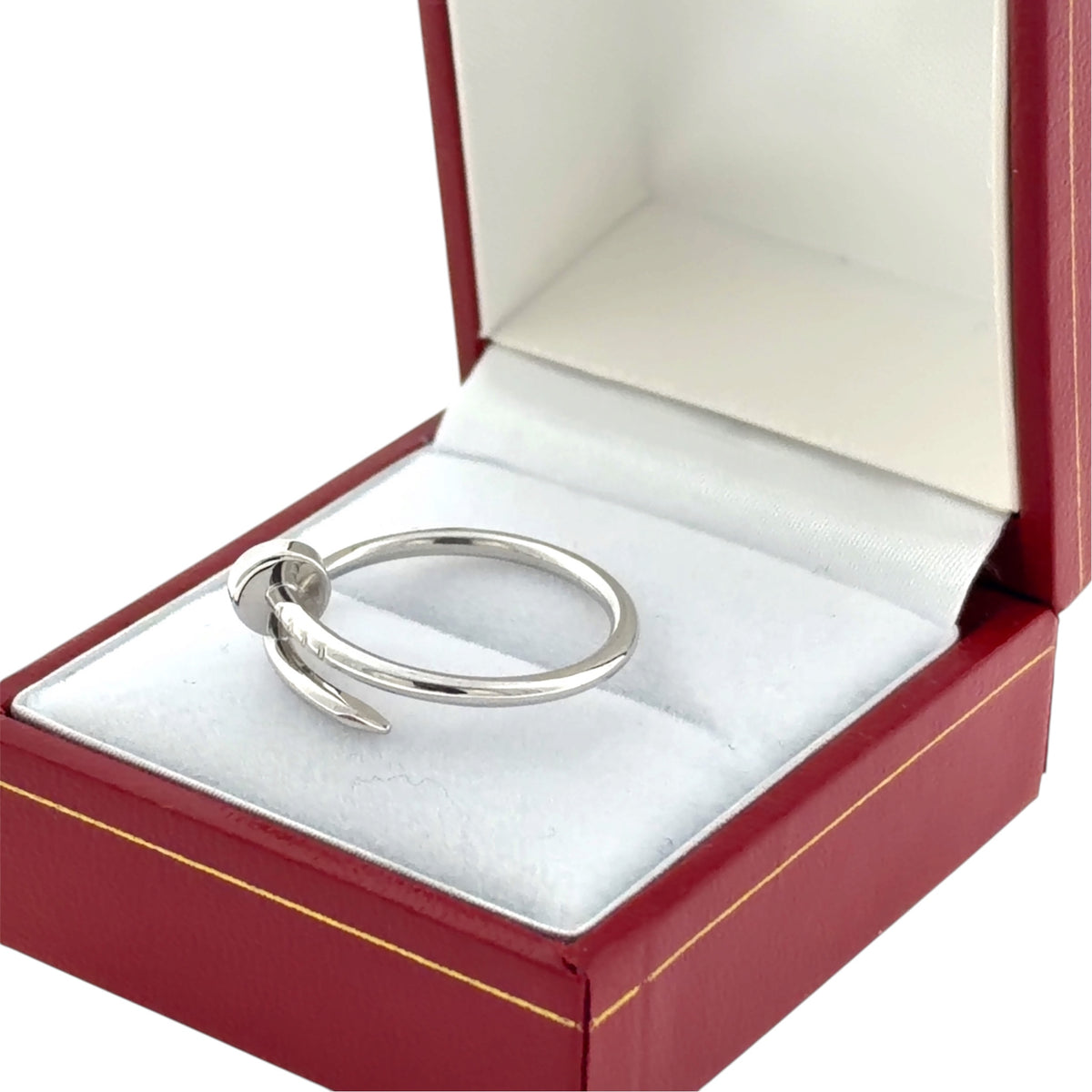 Pre-Loved Cartier 18ct White Gold Juste un Clou Ring